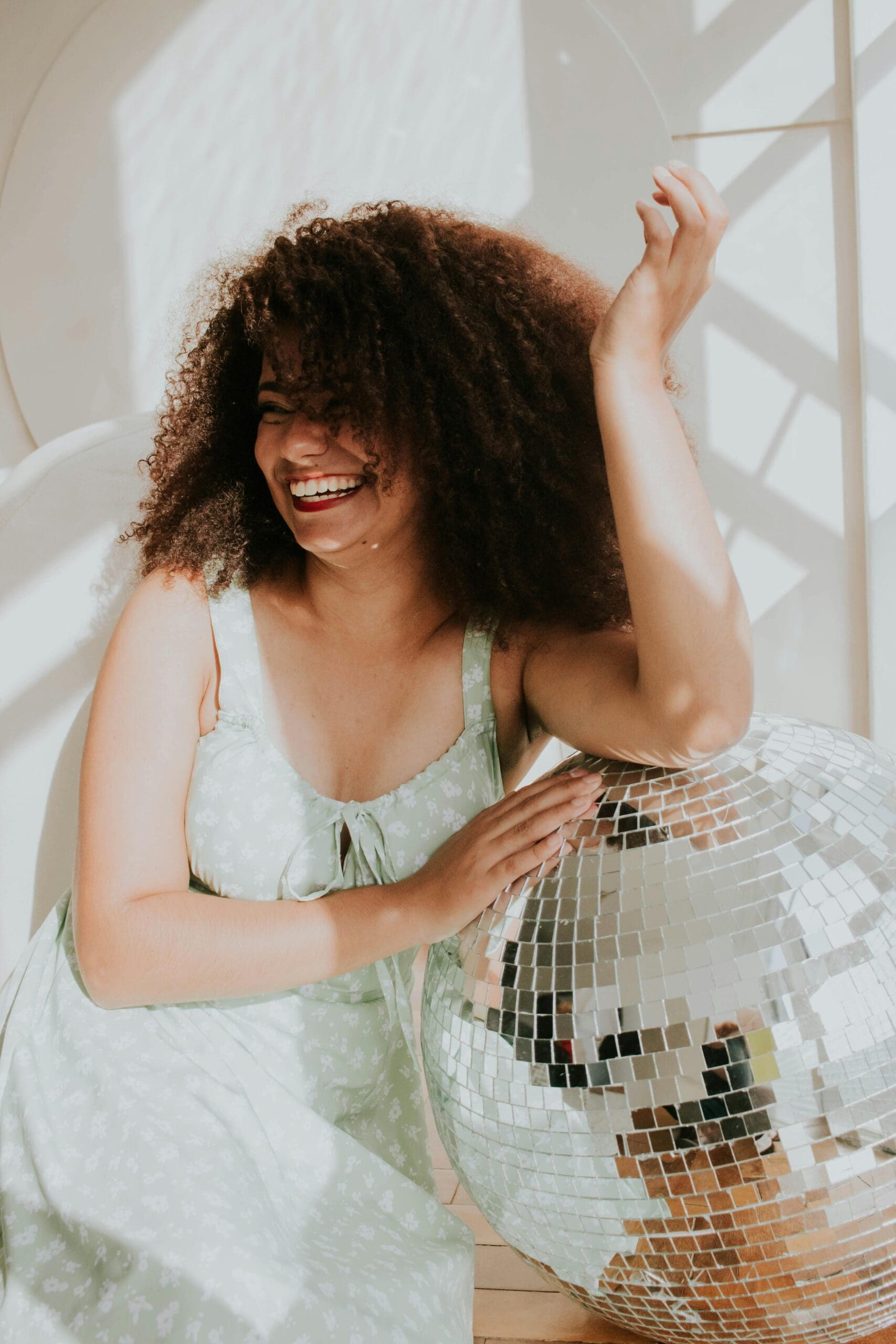 A sparkling disco ball, symbolizing a dazzling and visually stunning website design that creates an impactful and engaging online presence. Perfect for capturing attention and encouraging conversions. #beautifulwebsitedesign #visuallystunningwebsites #impactfulwebsitedesign